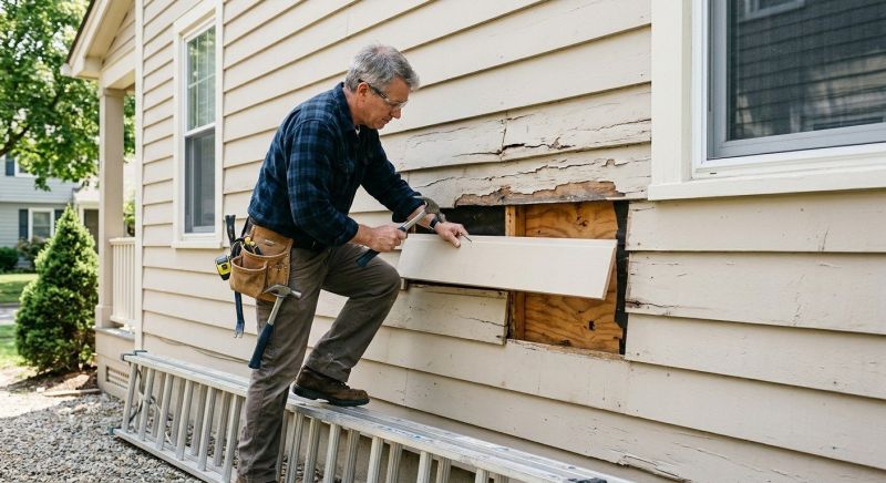 Log Siding Repair Service