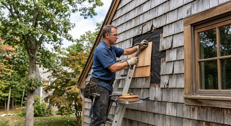 Log Siding Repair